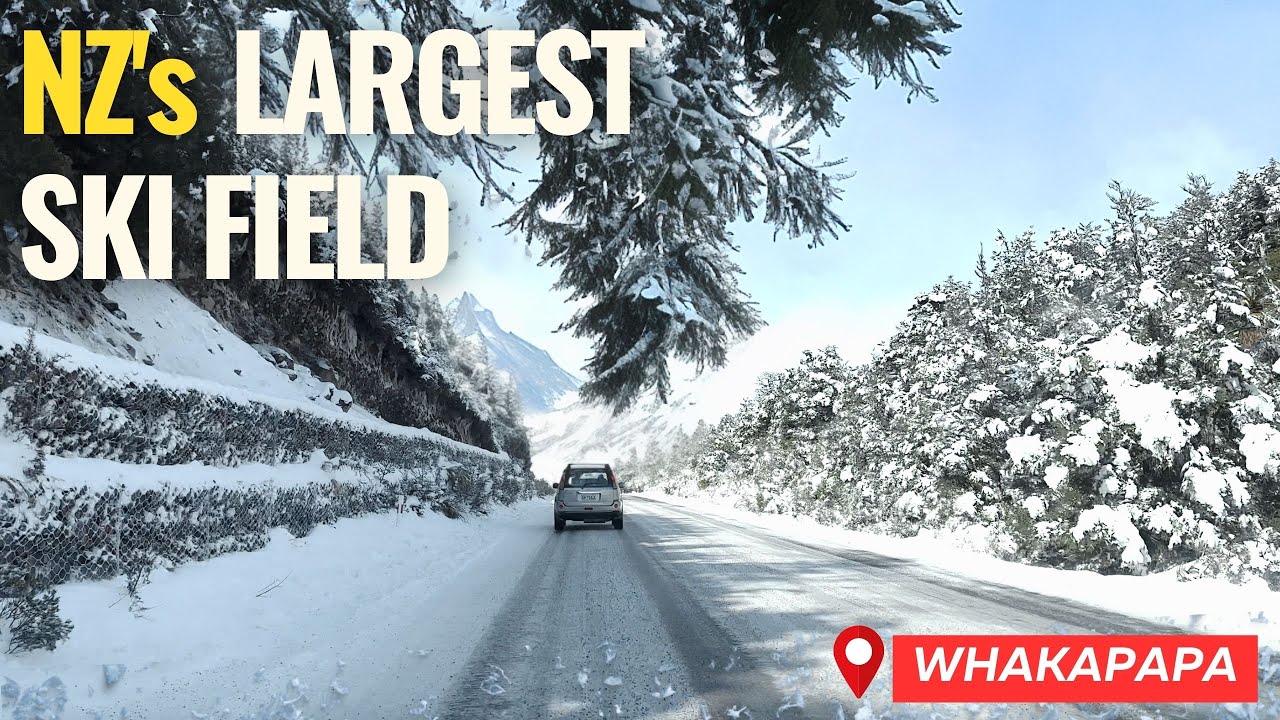 A Scenic Drive to Whakapapa ❄️
