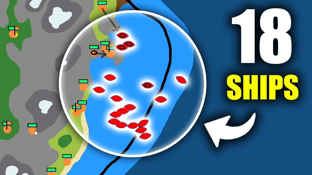 He tried the most insane naval invasion tactic yet...