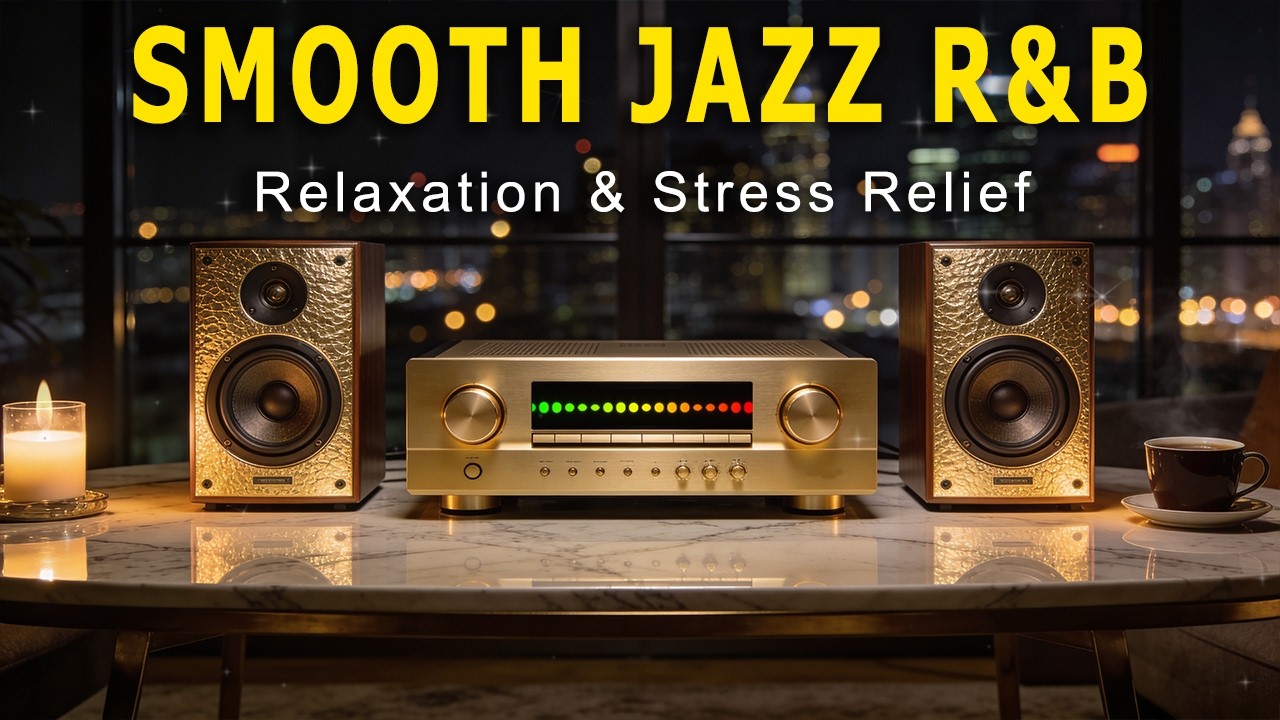 Smooth Jazz & Soulful R&B – Midnight Lounge for Relaxation & Stress Relief