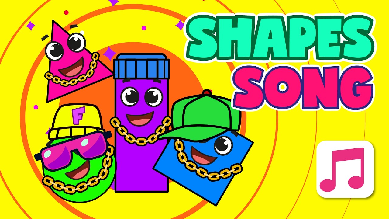 Shape Song for Kids 2026 - Early Math | Nursery Rhymes for Kids & Toddlers | Preschool Learning App