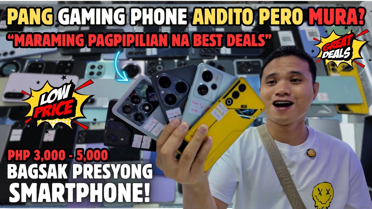 Murang Pang GAMING & Android Phone ₱3,000 ₱4,000 - Halos 50% ang Binaba sa dating price!