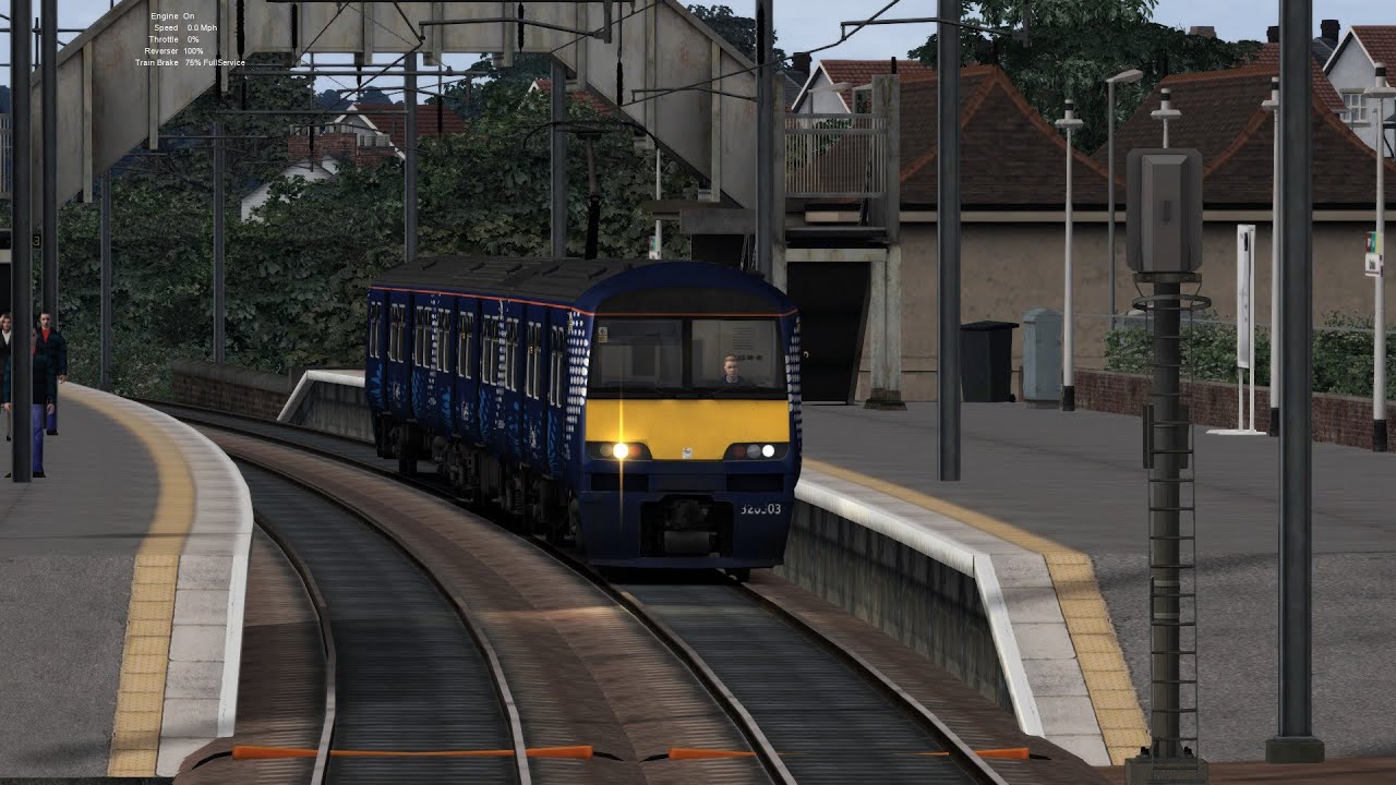 TRAIN SIMULATOR | Suburban Glasgow | Milngavie-Lanark via Blantyre | Class 320