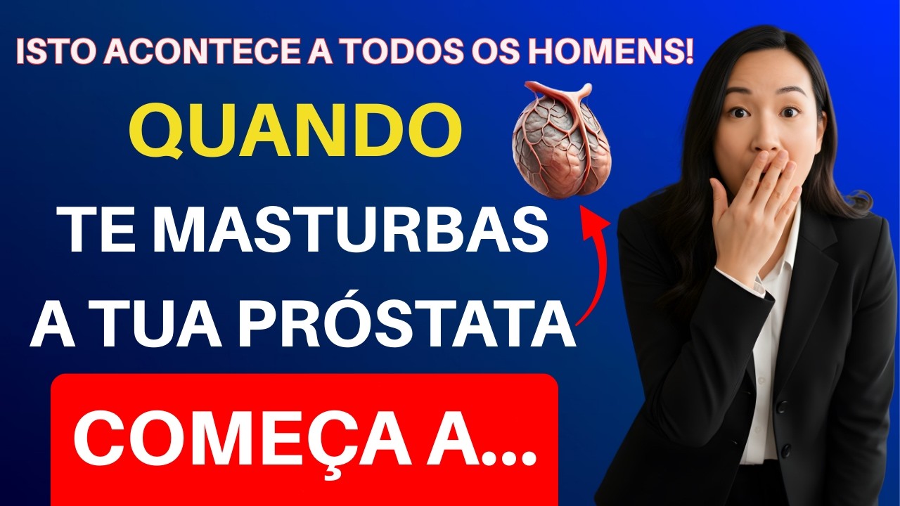 Urologista: O que acontece à próstata dos homens que se masturbam todos os dias?Descubra as mudanças