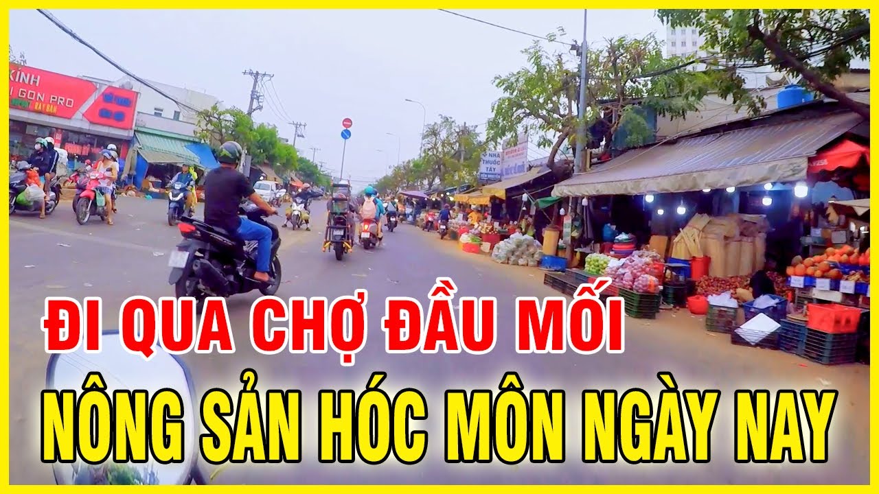 Hành Trình Qua chợ Đầu Mối Hóc Môn ở Sài Gòn