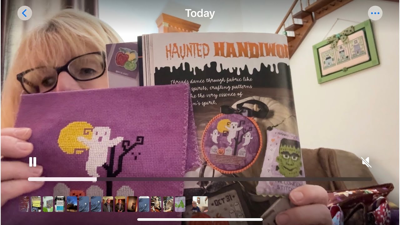 Floss Tube 82 - 3/3/2025 - 65 Birthday Halloween Starts Done