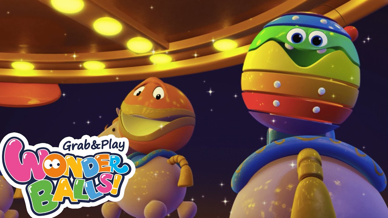 Wonderballs | Merry-Go-Round | Funny Cartoon for Kids | Wonderballs Playground