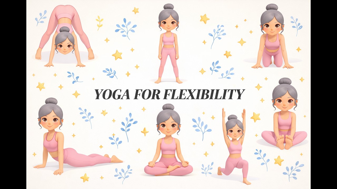 Yoga for Flexibility | Yoga for Kids | Improve Posture | Kid Yoga