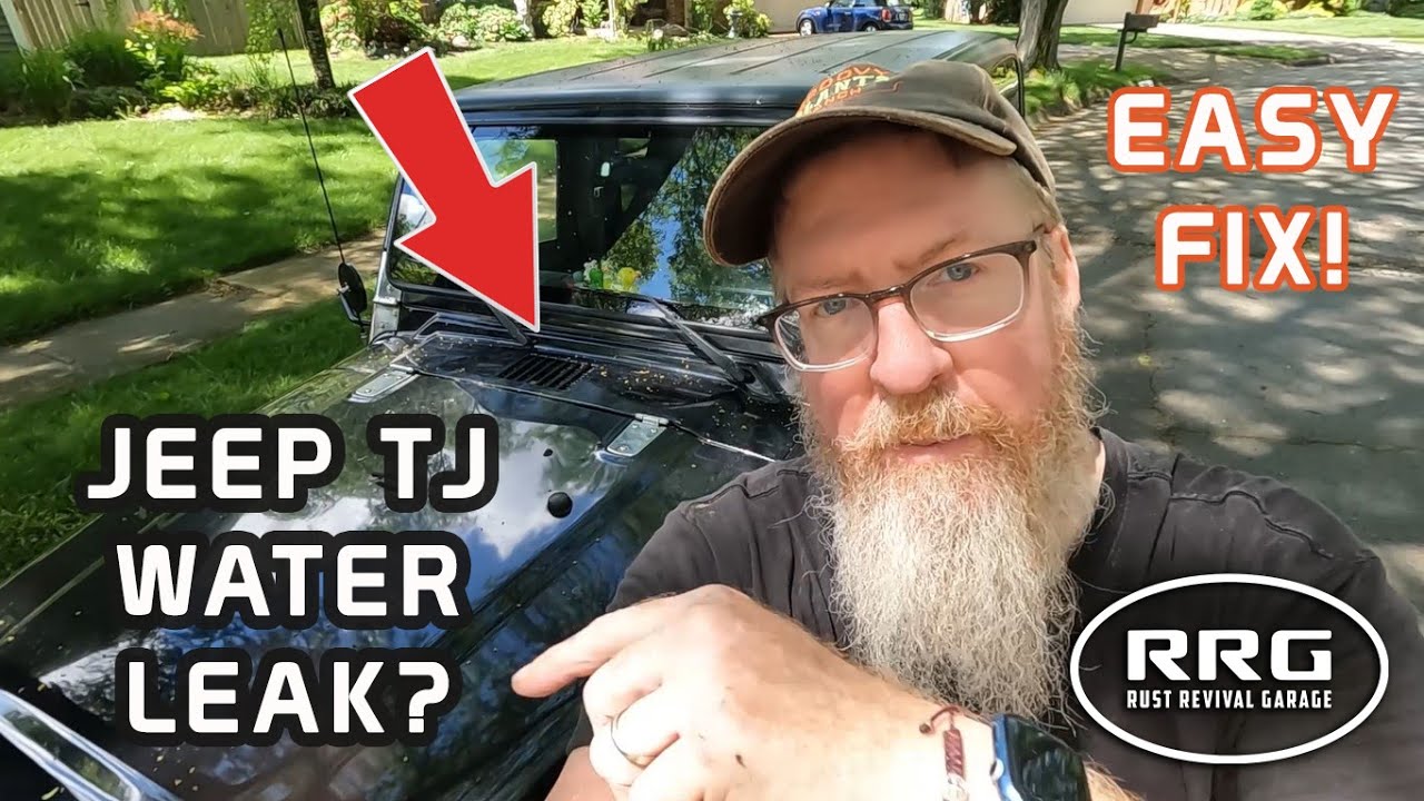 Вода протекает в салон вашего Jeep TJ? Это может помочь...