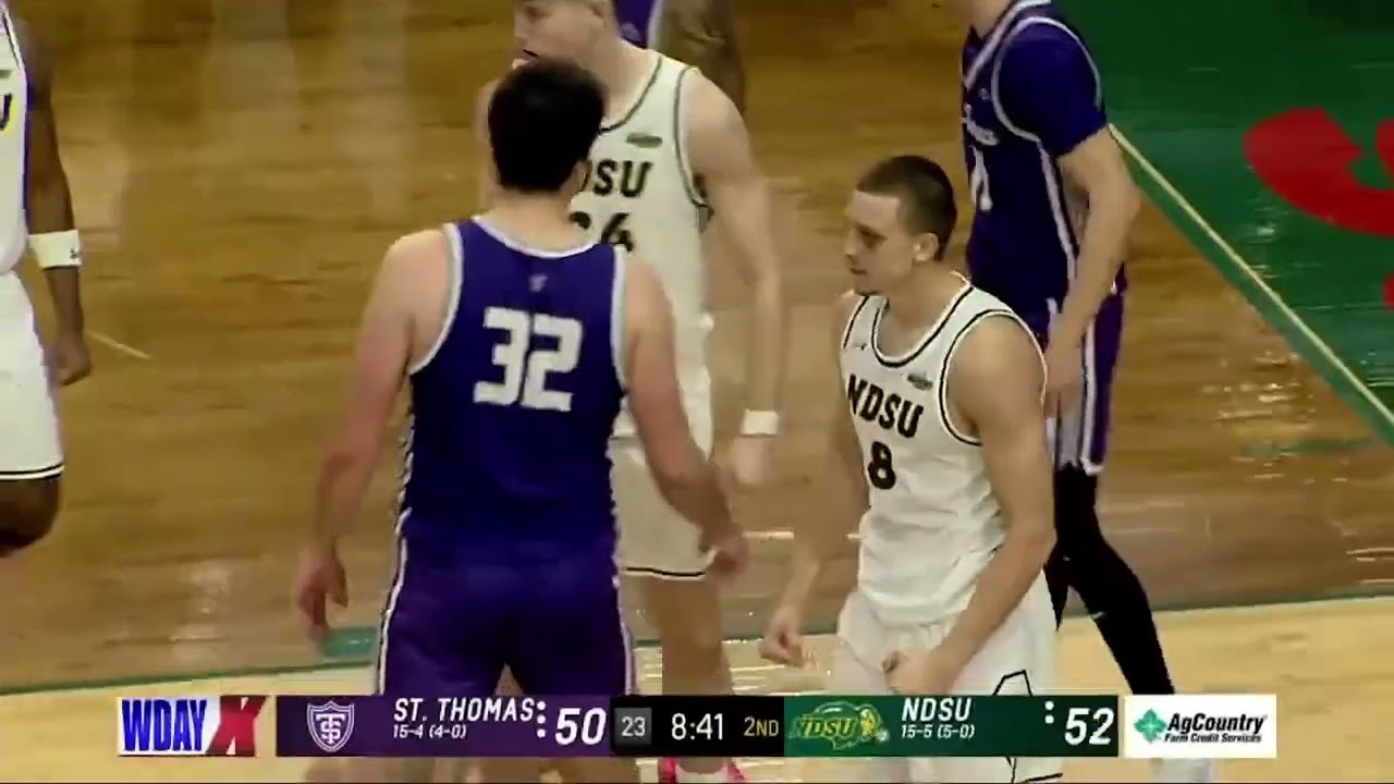 St  Thomas vs. NDSU Men's Basketball Highlights - January 17, 2026
