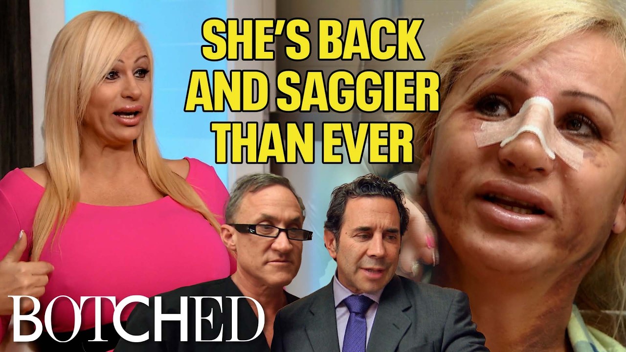 Lacey Stuck A Needle in Her OWN Neck After Her Facelift?! (Before & After) | Botched | E!