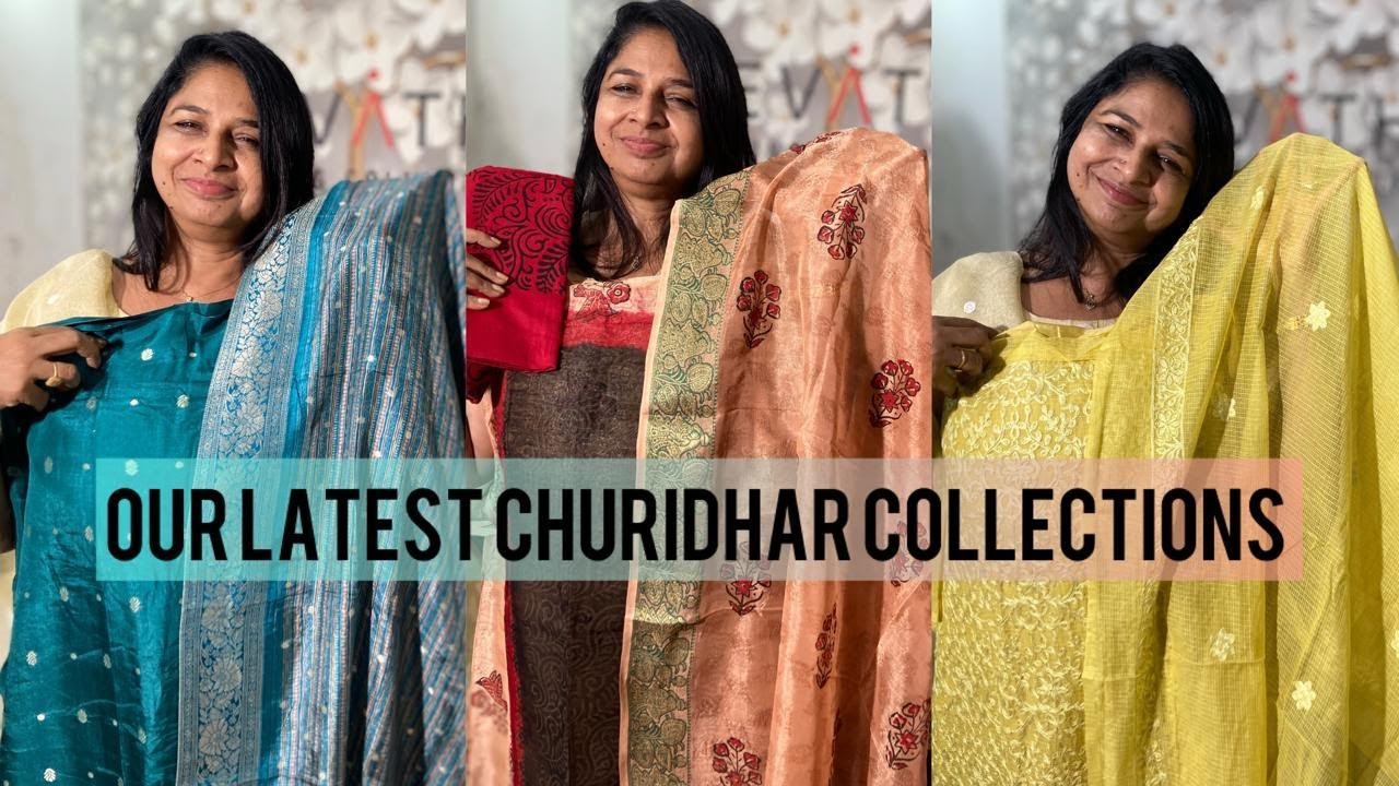 OUR LATEST CHURIDHAR COLLECTIONS | REVATHY WEDDING COLLECTIONS MUVATTUPUZHA|8086575564