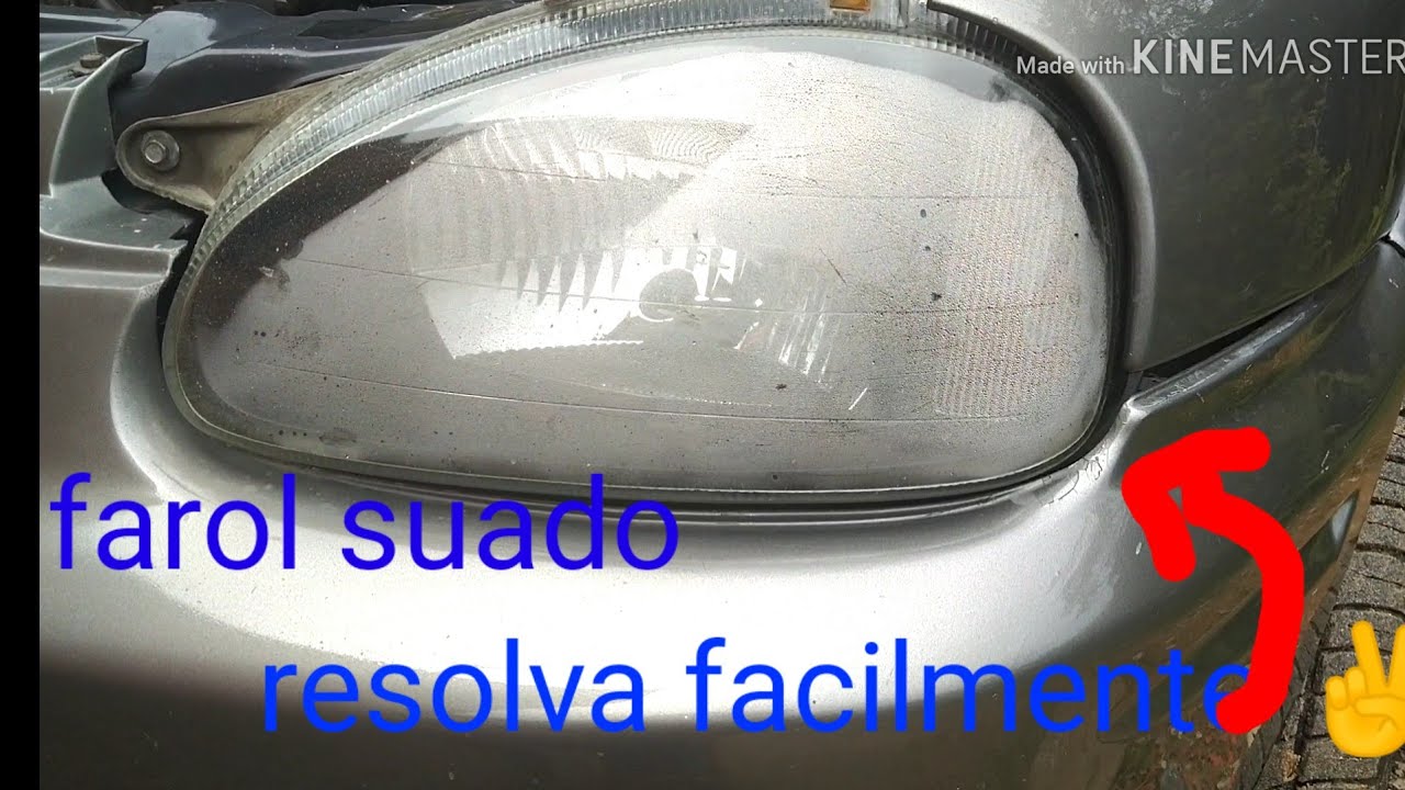 (dica)de como desembaçar o farol do seu carro apenas usando o secador de cabelo veja como ficou,,.
