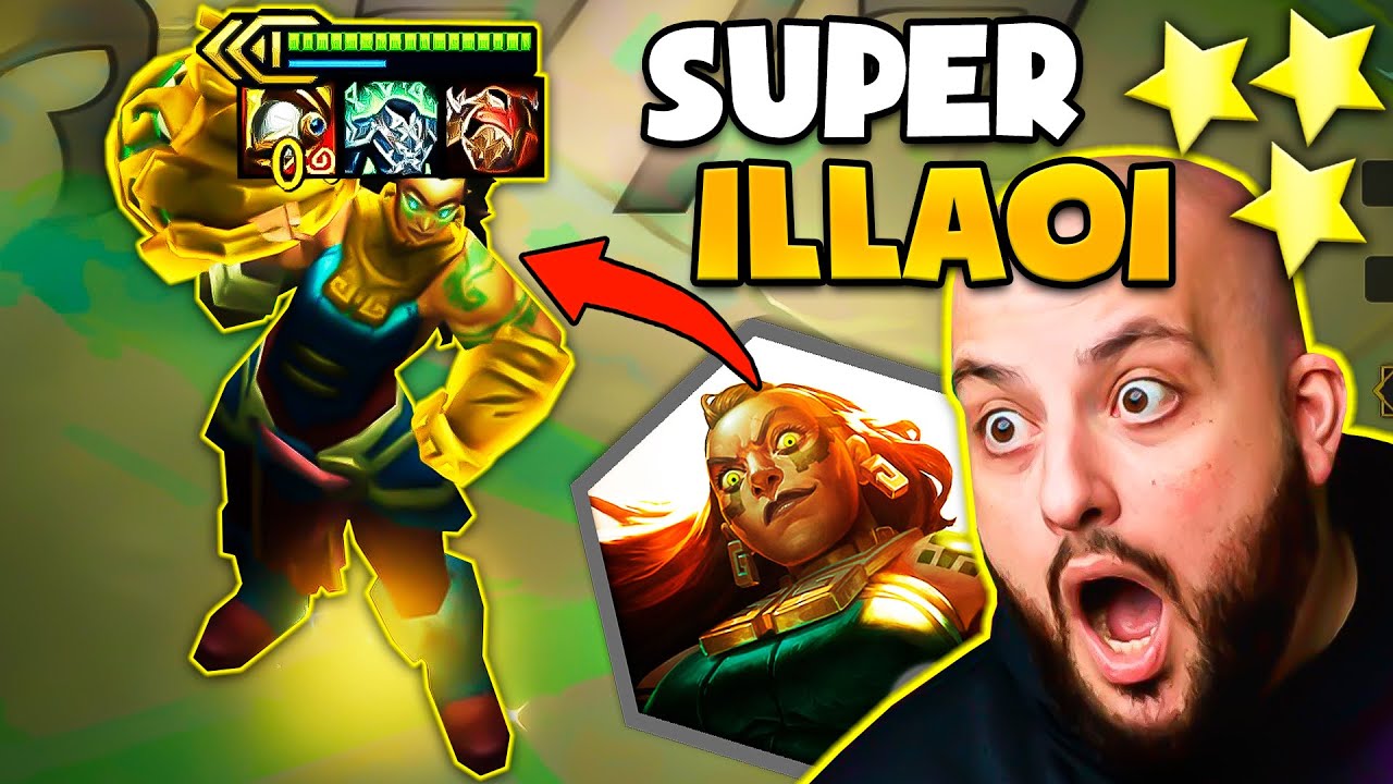 ⭐⭐⭐ ¡ILLAOI al 3! El COSTE 1 INVENCIBLE - TFT Set 16