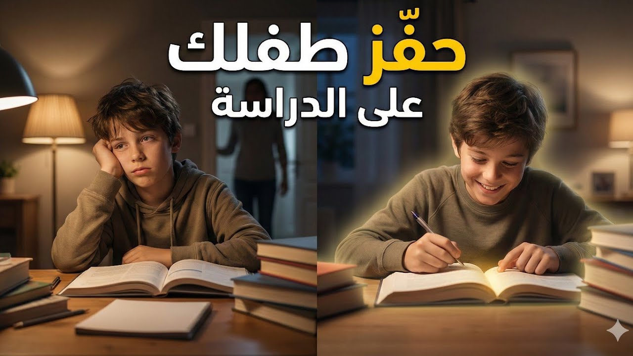 حفز  طفلك على الدراسة