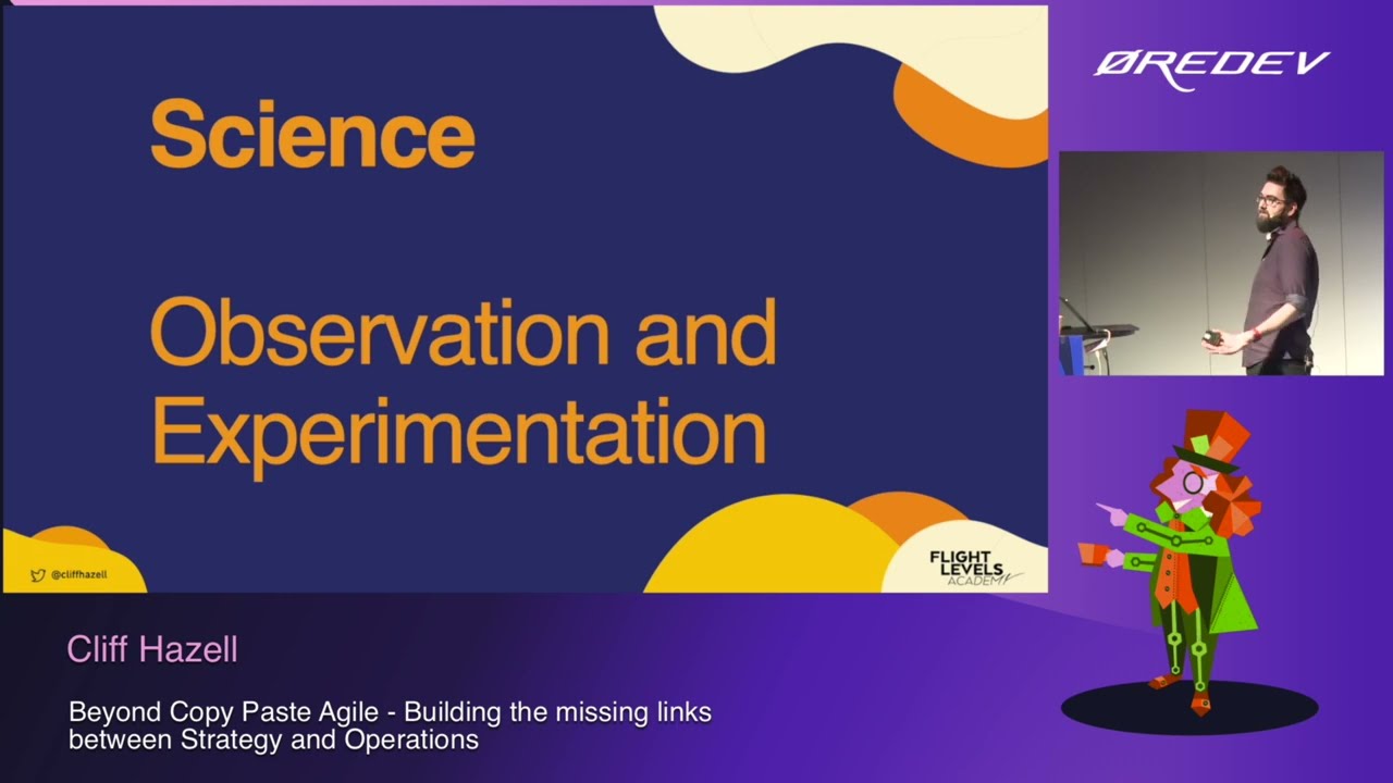 Cliff Hazell &ndash; Building the missing links between Strategy and Operations | &Oslash;redev 2022