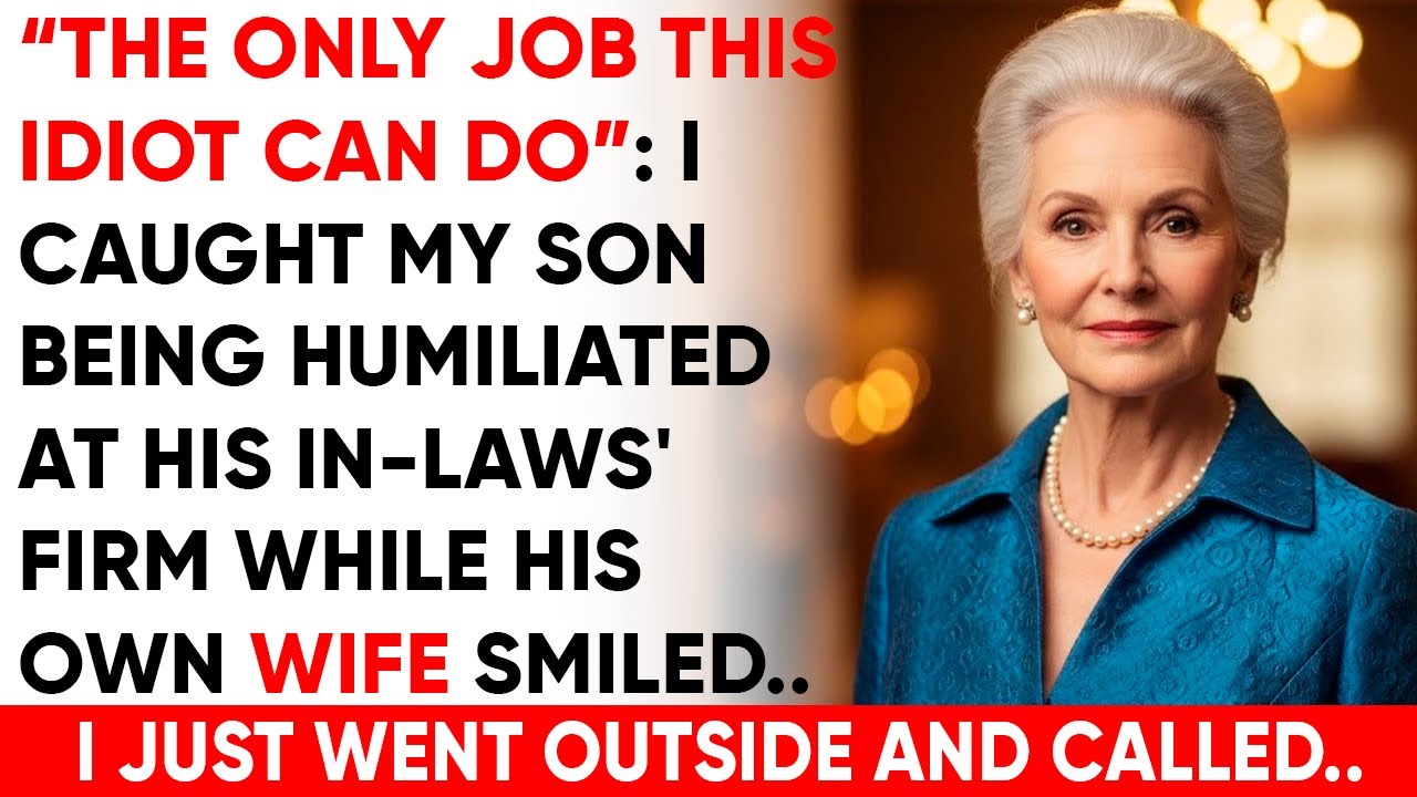 I Saw My Son Cleaning Bathrooms. His Father-in-Law: 'He's An Idiot.' Then I Made A Call...
