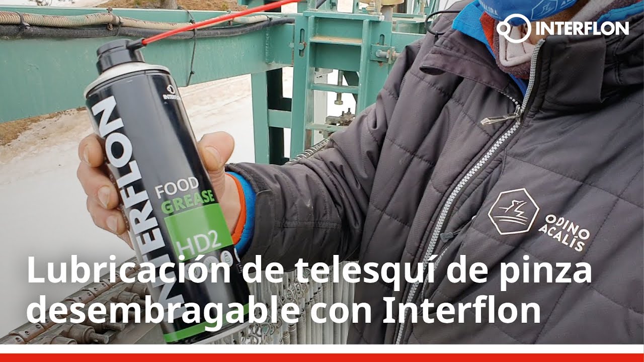 Lubricación de telesquí de pinza desembragable con Food Grease HD2