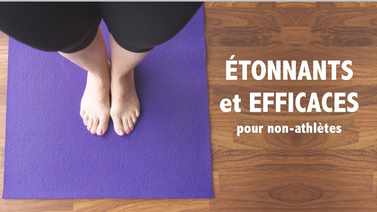 Exercices d' équilibre étonnants pour non-athlètes - niveau avancé