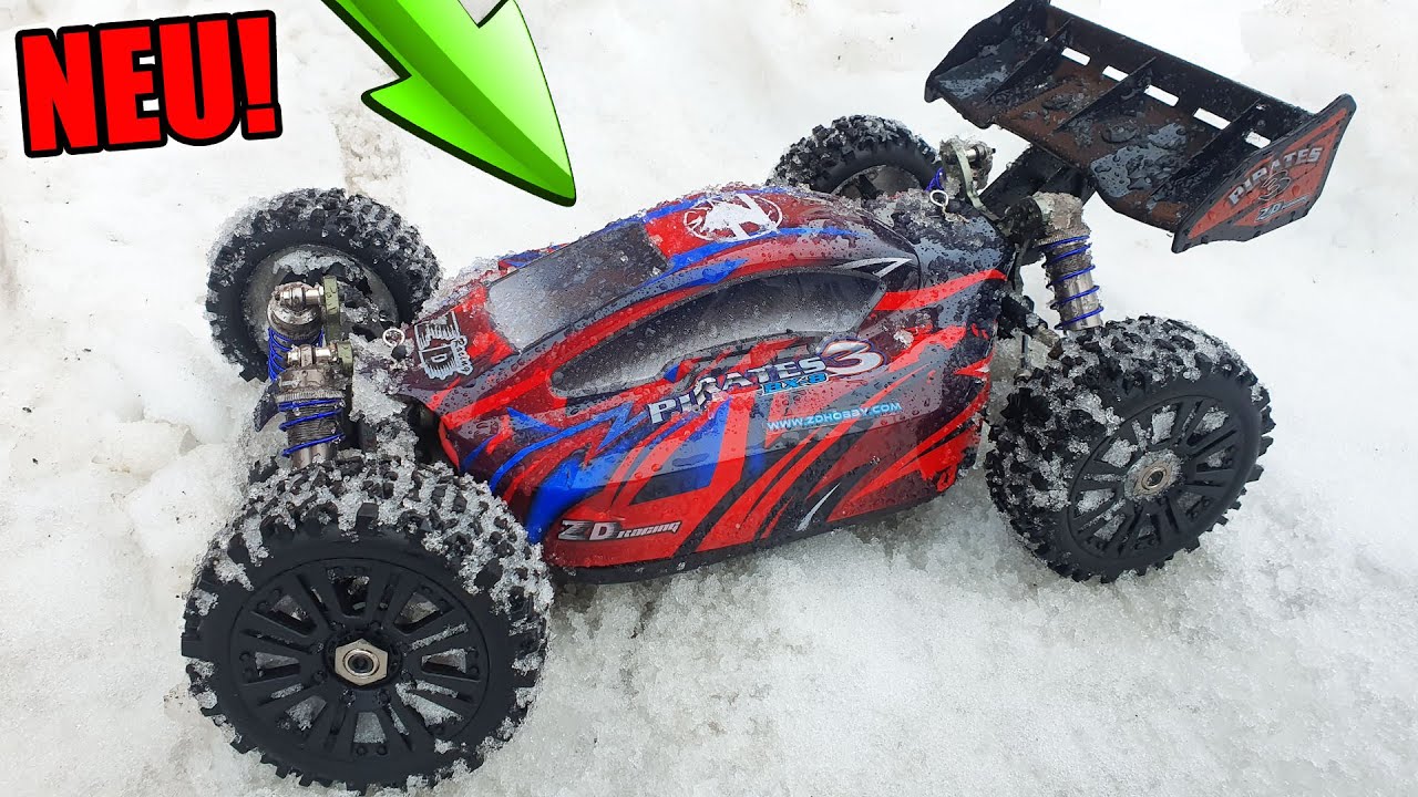 ÜBERLEBT der CHINA BUGGY den EXTREM SCHNEE TEST? - ZD RACING PIRATES 3