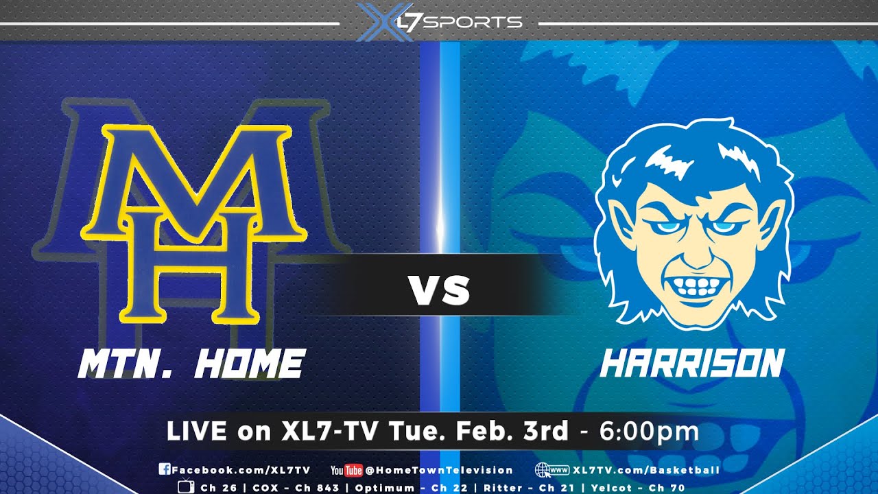 Mountain Home Bombers vs Harrison Goblins  (Basketball)
