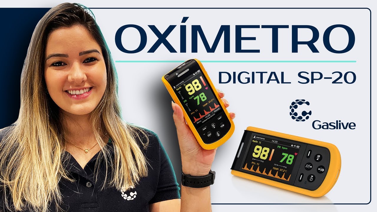 Conheça o oxímetro de pulso portátil da Gaslive | GS Pulse Pro