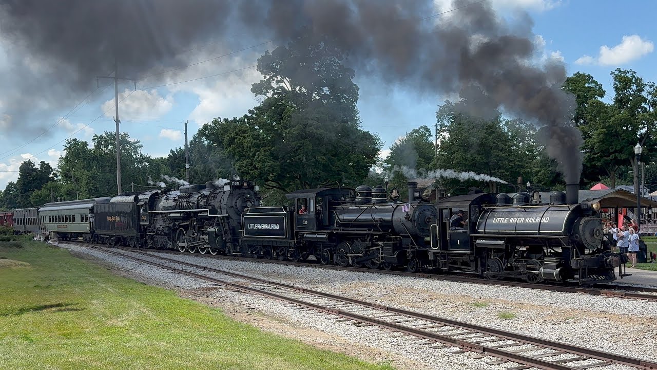 Triple-Header Steam Excursion! Little River Railroad’s 20th Anniversary