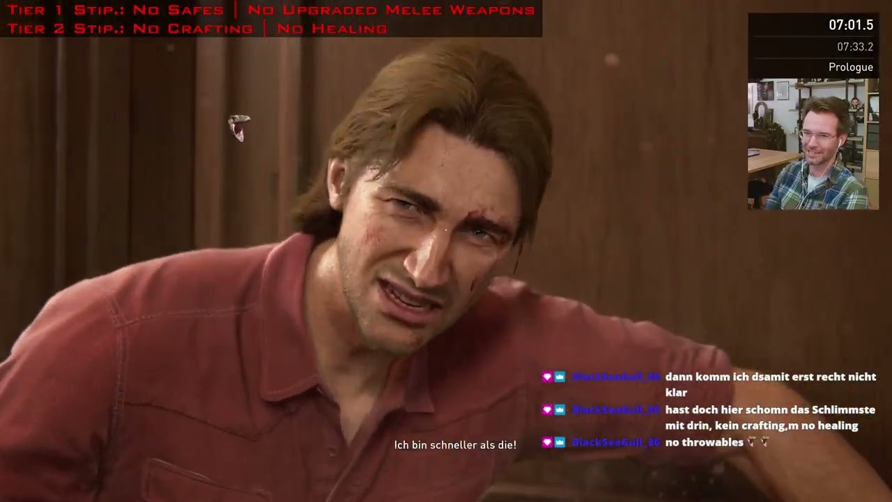 Attempt #2 | Sitting #1 | TLOU1 Tournament Semi Finals | Moderate | DEATH Upside Down Part