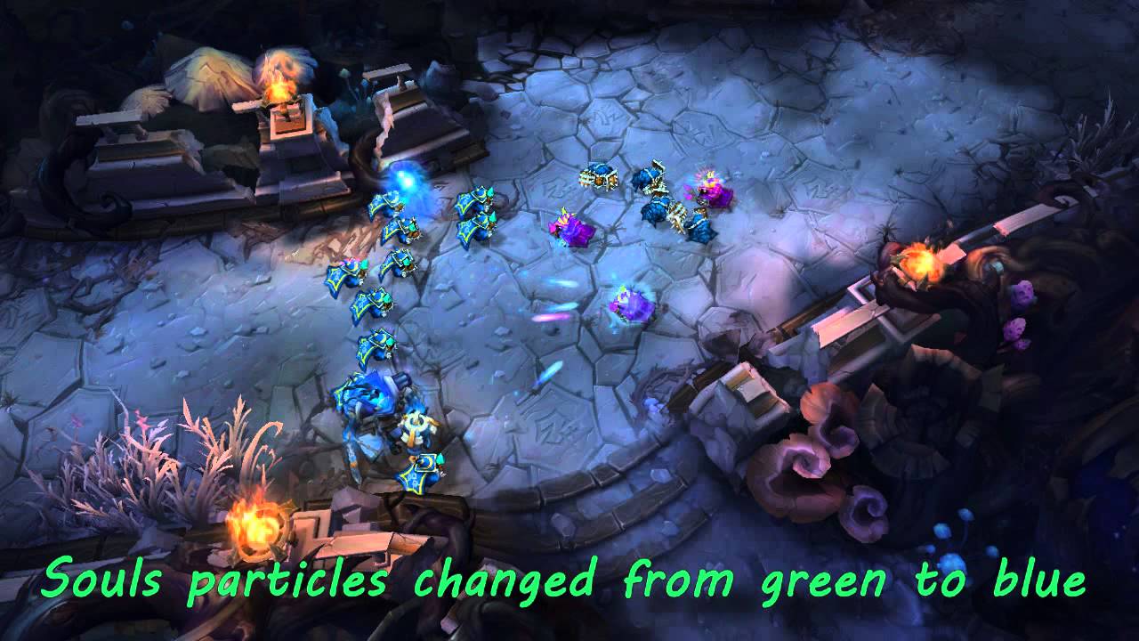 Championship Thresh - Updated Art, Death and Souls Particles - League Of Legends