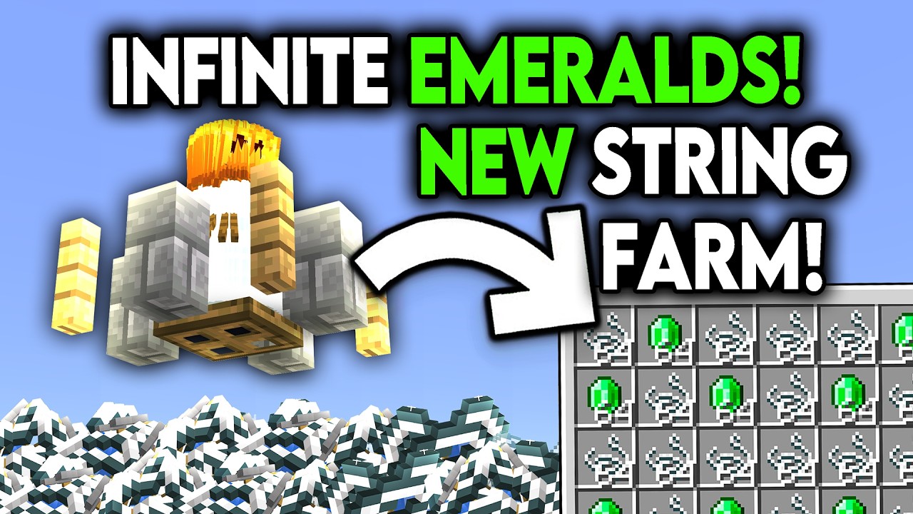 BEST INFINITE String Farm 1.21! Minecraft Tutorial - 0s!