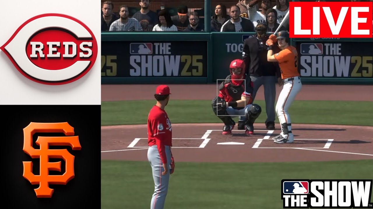 🔴 LIVE : Cincinnati Reds vs San Francisco Giants | March 6th Spring Training | MLB THE SHOW 25