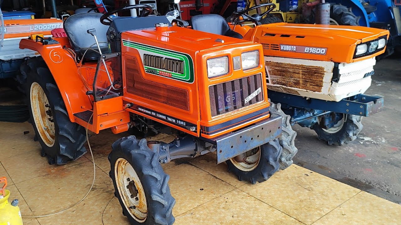 Bán hai chiếc máy cày giá 70 triệu Hino 17hp và Kubota 16hp số điện thoại trong phần mô tả.