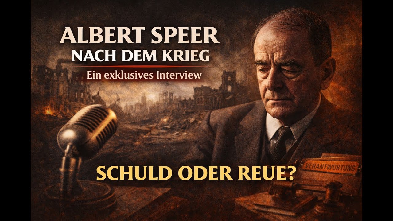 Albert Speer nach dem Krieg: Ein exklusives Interview über Verantwortung und Geschichte