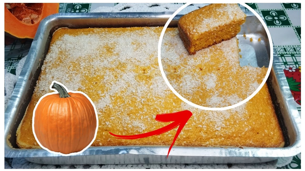 BOLO de ABÓBORA 😋
