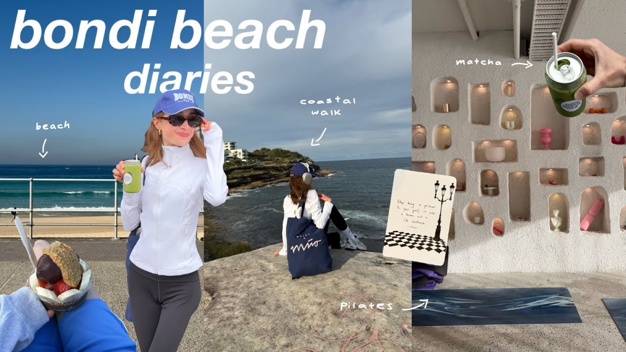 spend a few days at Bondi beach with me🎧🌊🐚⎜strand, workouts & super viele foodspots⎜weekly vlog⎜Jana
