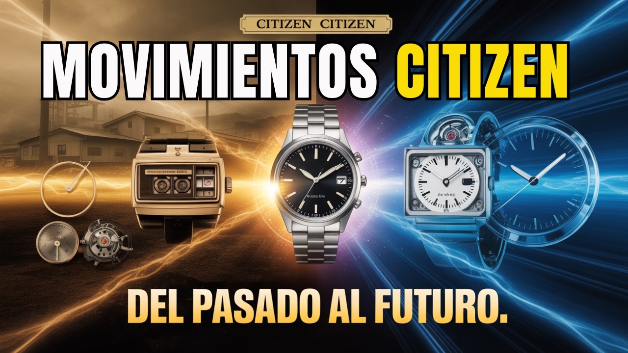 Movimientos Citizen: Precisión, Innovación y Tecnología que Sorprenden