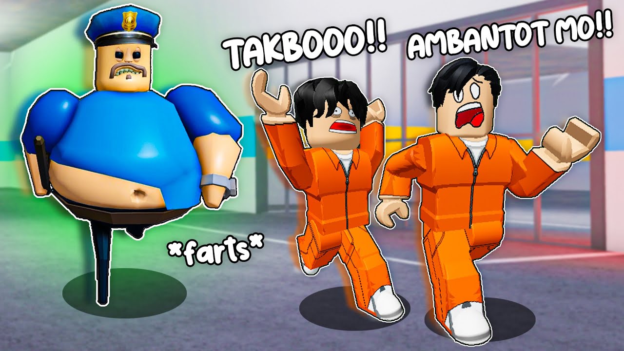 FART MAN PRISON Escape in Roblox (Tagalog)