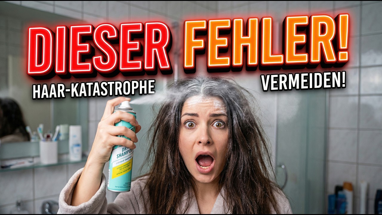 Trockenshampoo – dieser Fehler schadet deinen Haaren
