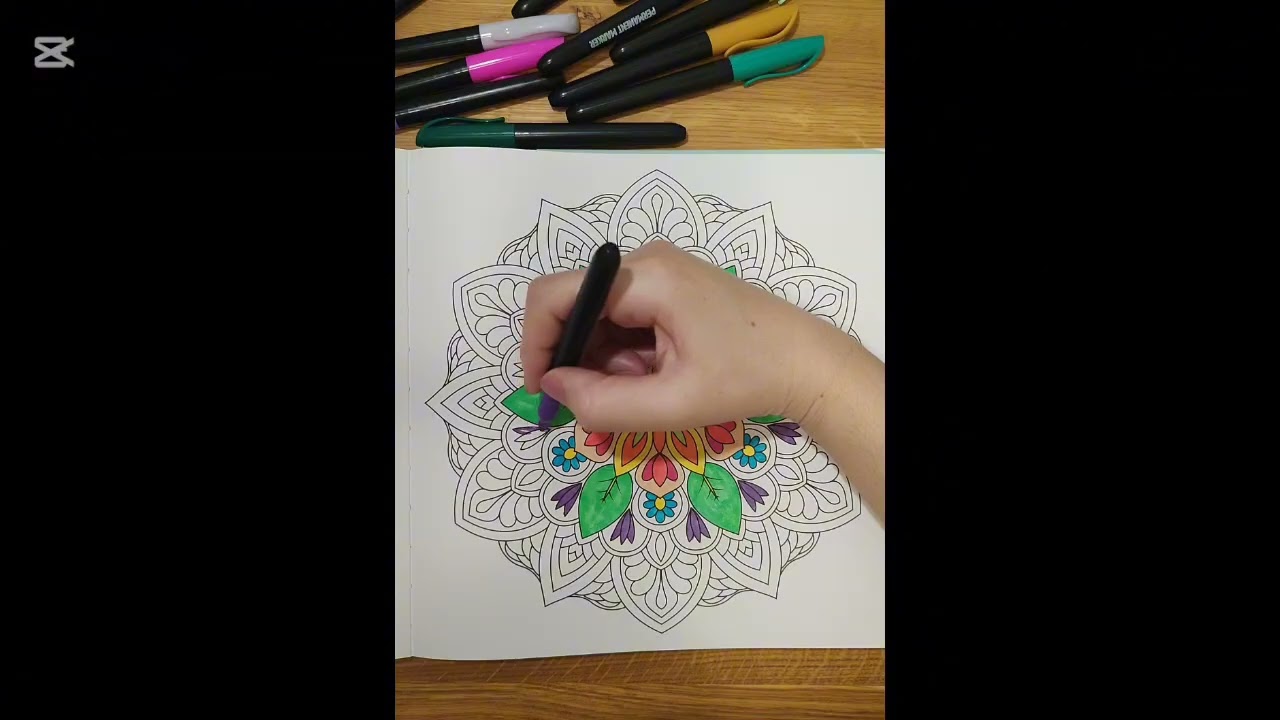 ASMR drawing  #drawing#asmr #mandala