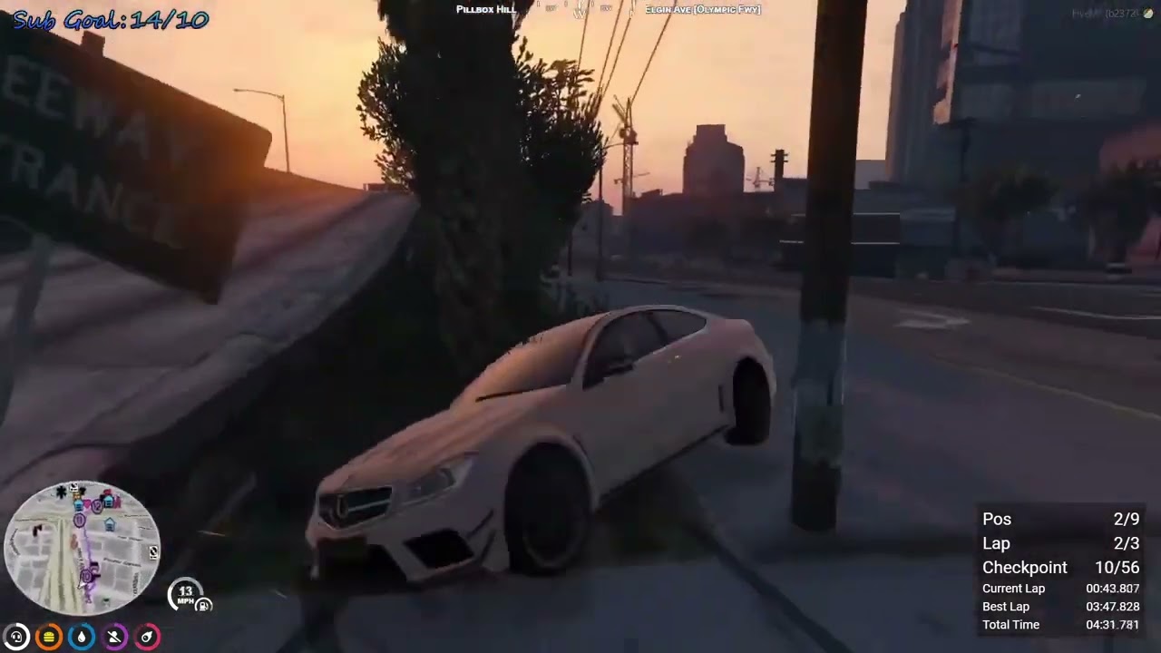 Jay vs Tommy Race battle during Mandem Racing | NoPixel 3.0 GTA RP
