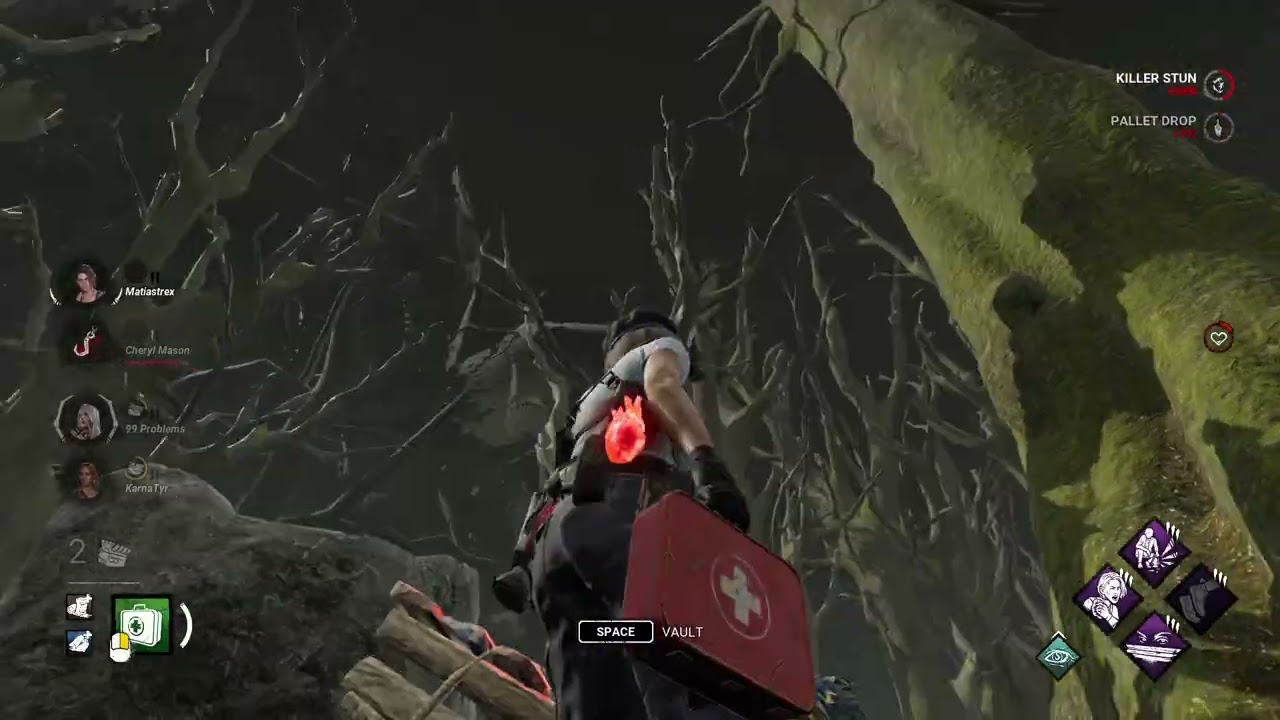 Dead by daylight Jill against The Wraith