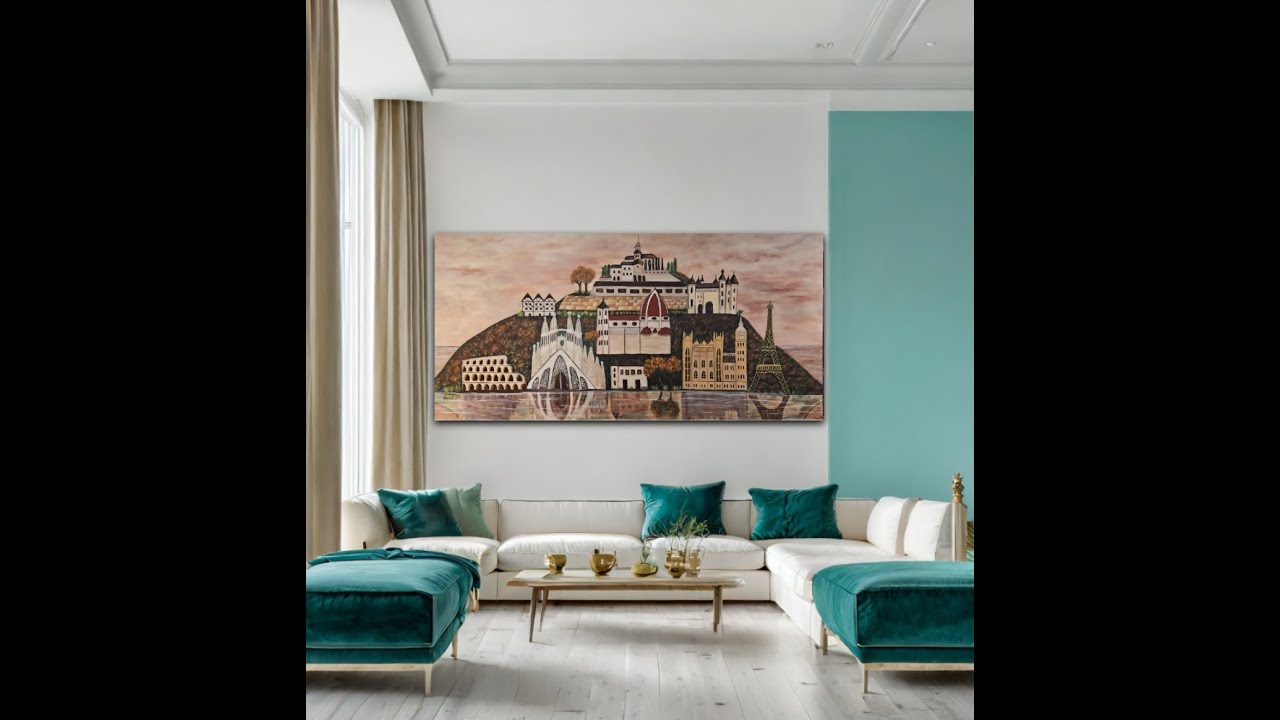 (330) Europe's Splendors 😁👍  #art #artist #home #homedecor #homemade #acrylicpainting #fun #wow