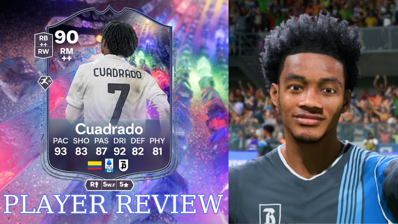 INSANE AGILITY!🔥 90 NUMEROFUT Cuadrado PLAYER REVIEW - EA FC 25