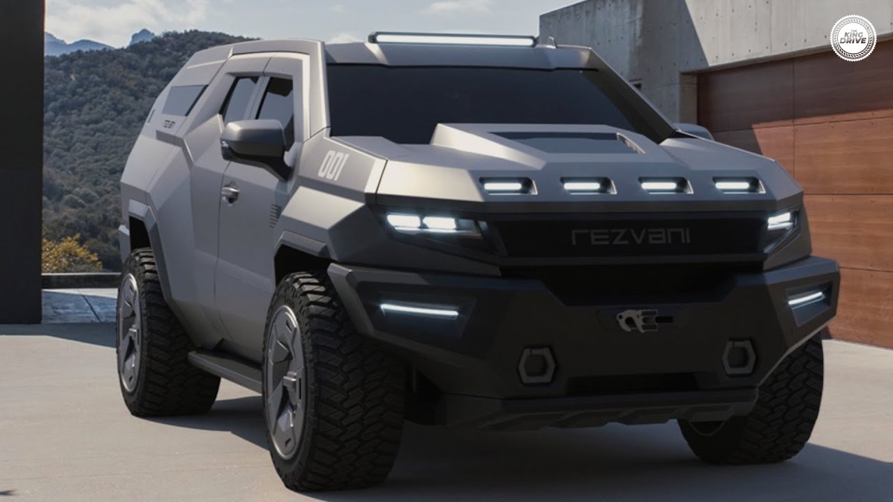 REZVANI VENGEANCE Годзилла в автомобильном мире