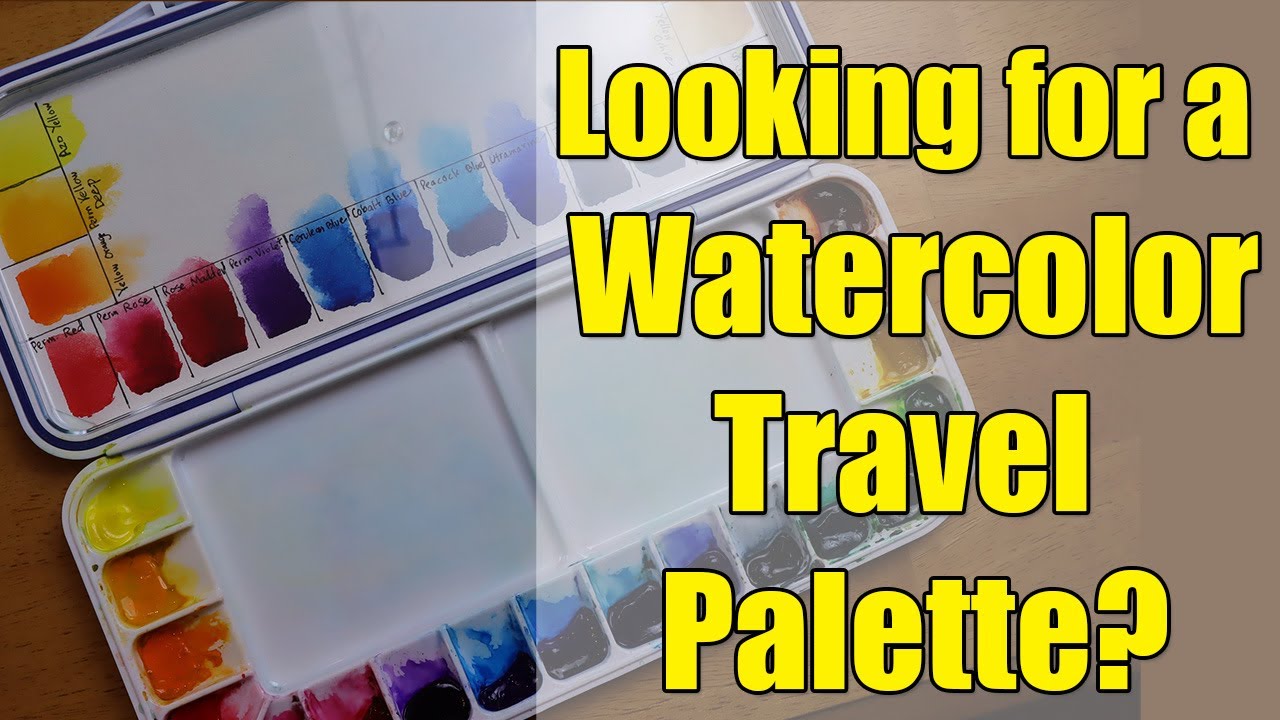 Is this Watercolor Palette Right for You? This Palette is Great for Plein Air and Traveling Artists