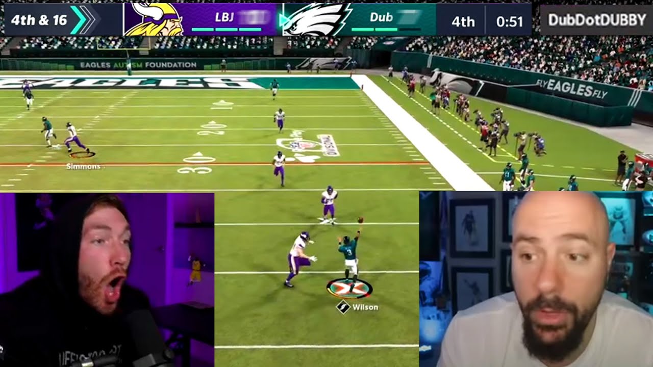Throne plays Madden Bowl Champ Dubby for $500...