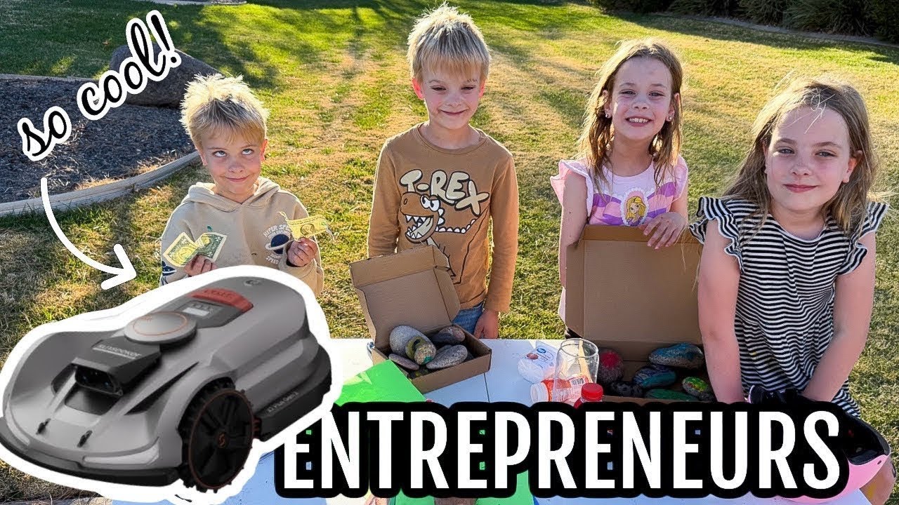 Little Entrepreneurs – Sunseeker Elite X7 Plus Gen 2 Robot Mower (My New Best Friend)