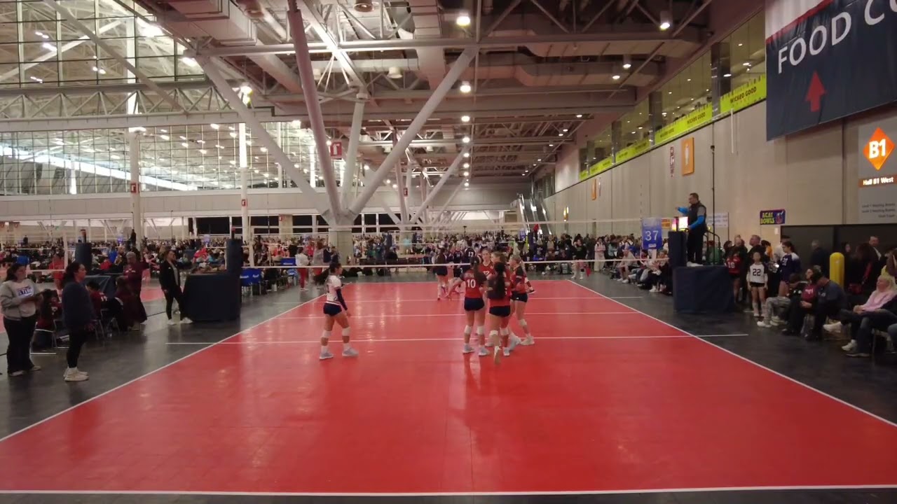 CC Storm 15 1 vs  LEVBC U15 set 1
