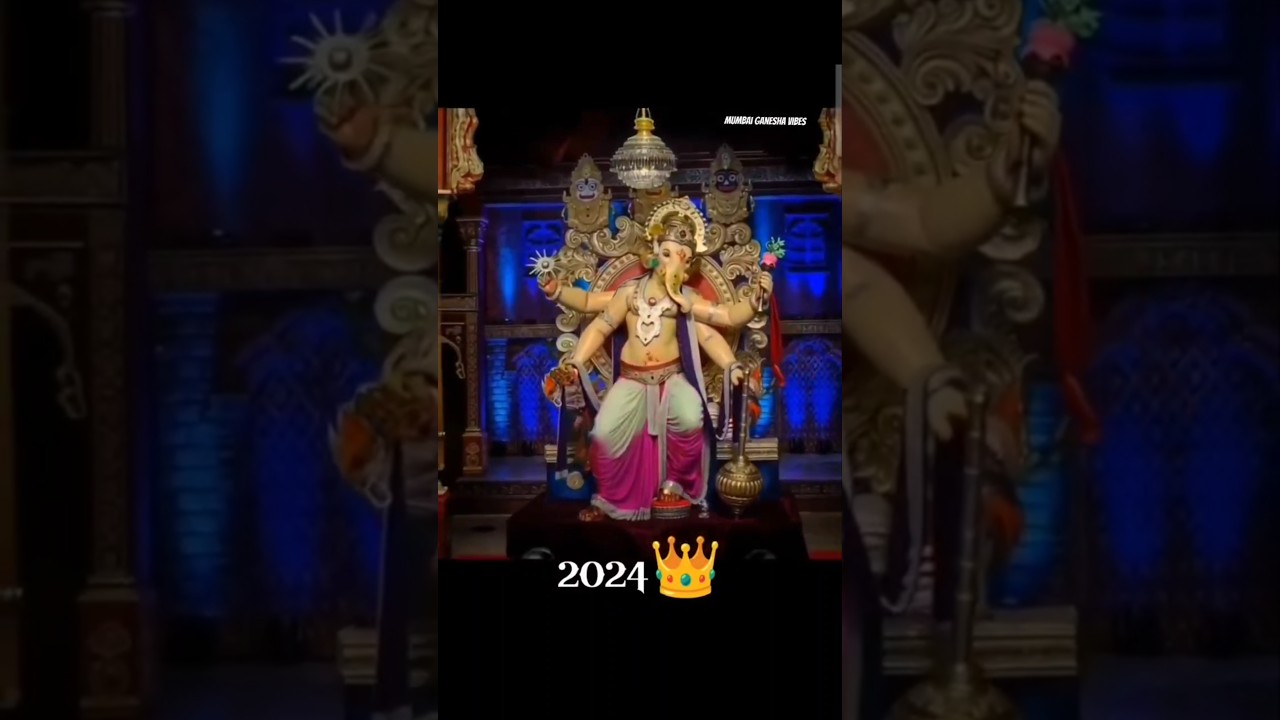 chinchpokli cha chintamani 🔥2024+2025=transformation 🤩🌟✨💫#ganpati #trending ##transformation