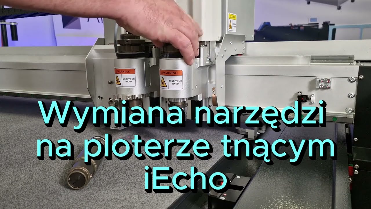 Jak wymienić narzędzie na iEcho TK4s