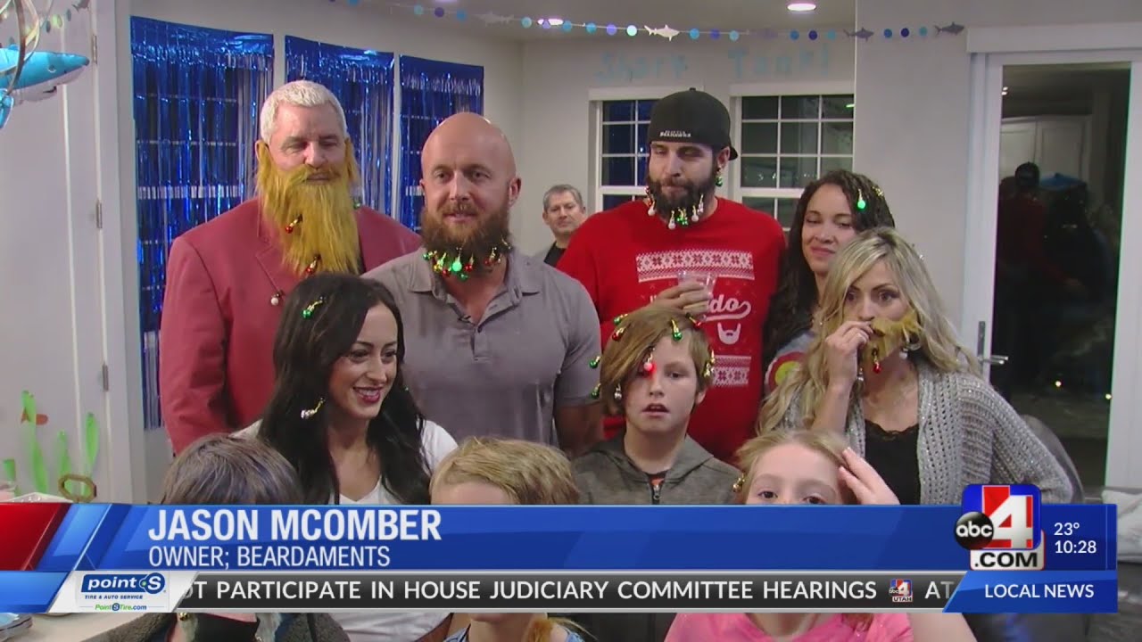 Utahn makes it onto ABC' Shark Tank for 'Beardaments'